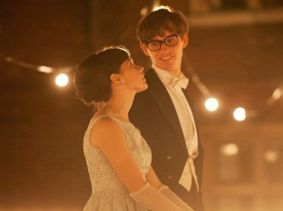 Still of Felicity Jones and Eddie Redmayne in 'The Theory of Everything.' Via IMBd and Focus Features.