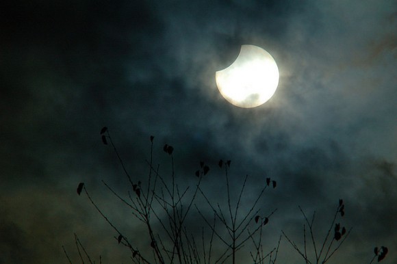 Durin's Day partial eclipse