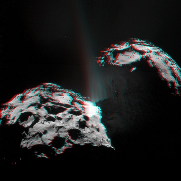 67P/Churyumov-Gerasimenko in 3 D