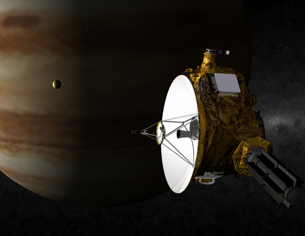 New Horizons Bearing Down on Jupiter