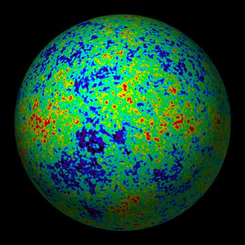 wmap image of the cosmic microwave background radiation