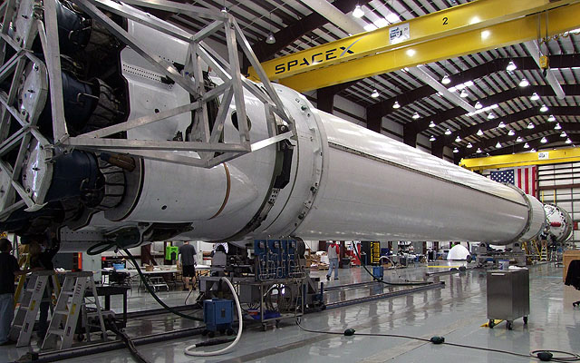 Falcon 9 Flight Hardware Arrives at Cape Canaveral