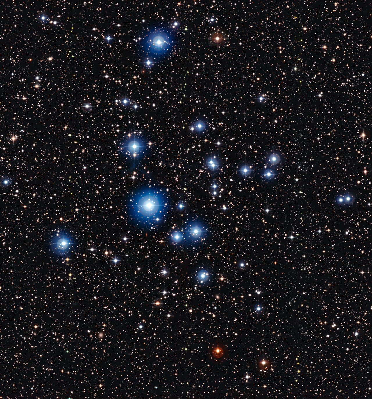 特拉普斯特-1星系图片